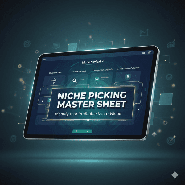 Niche Picking Master Sheet screenshot 1