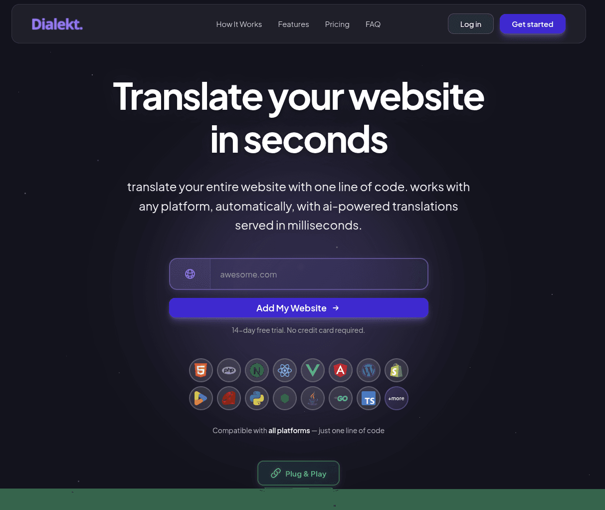 Dialekt screenshot 1
