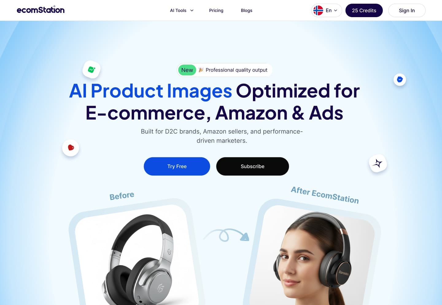 EcomStation AI Image for Ecommerce screenshot 2