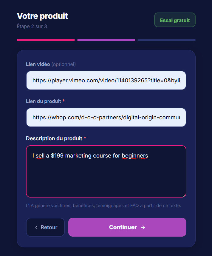 FunnelAi screenshot 2