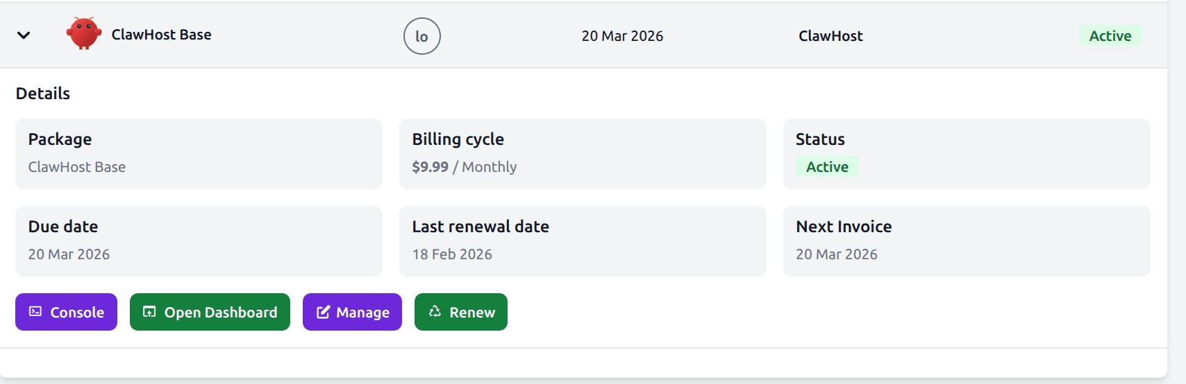 ClawHost.chat screenshot 3
