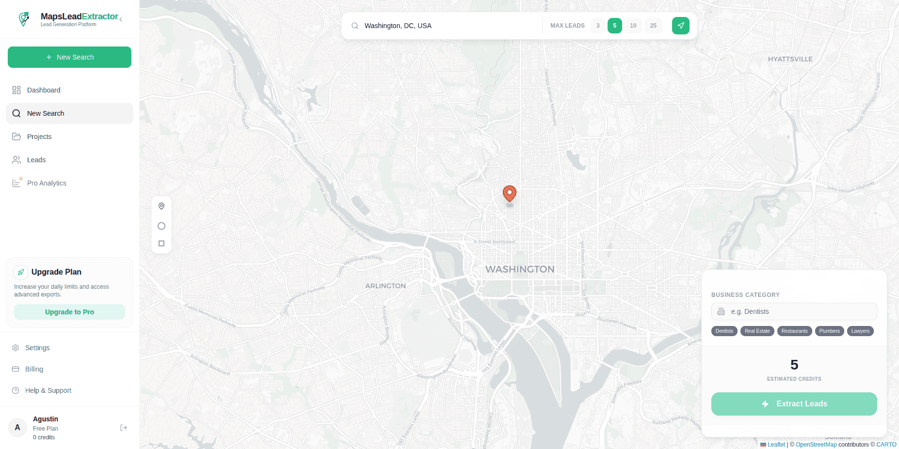 MapsLeadExtractor screenshot 3
