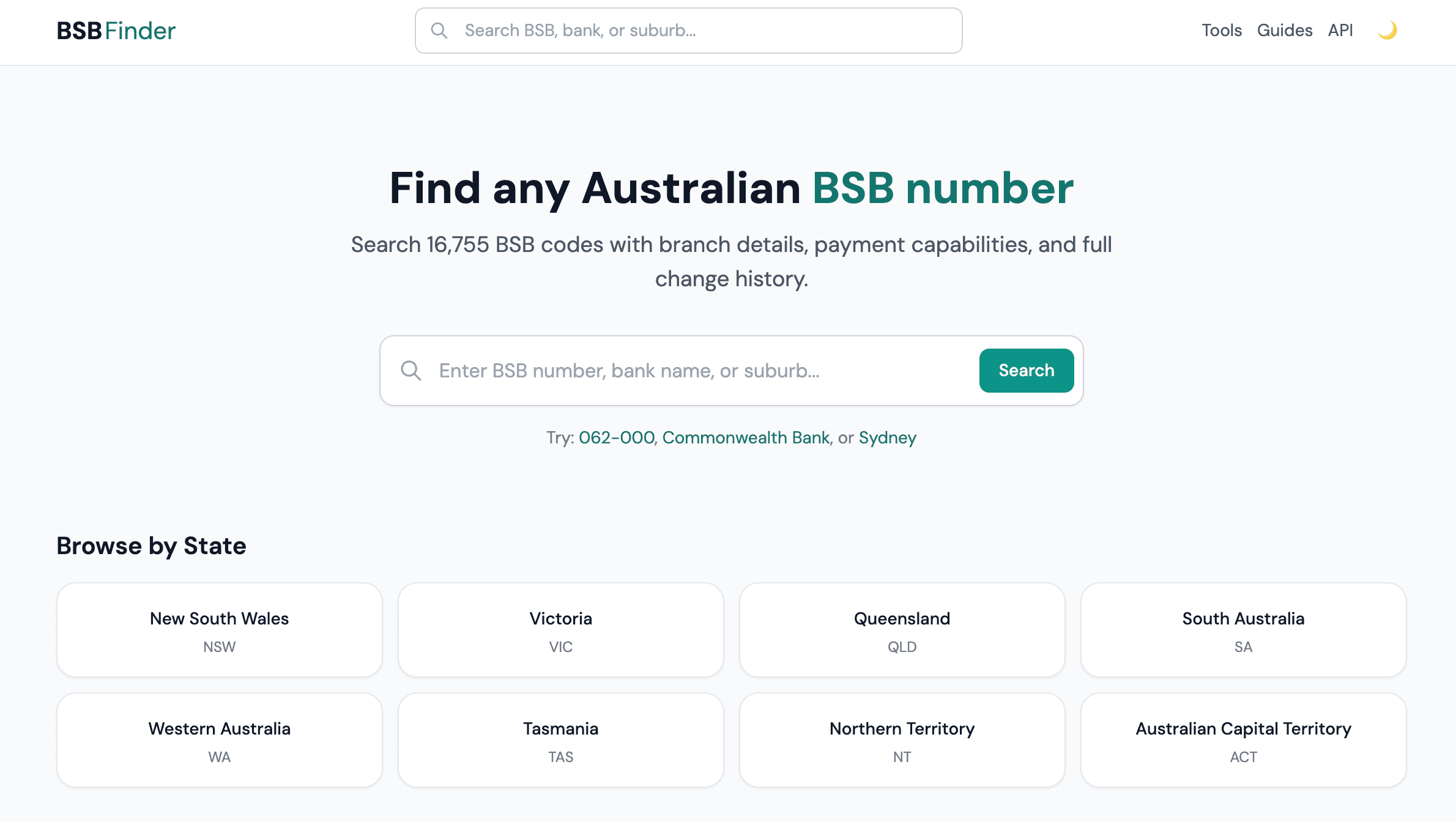 BSBFinder screenshot 2