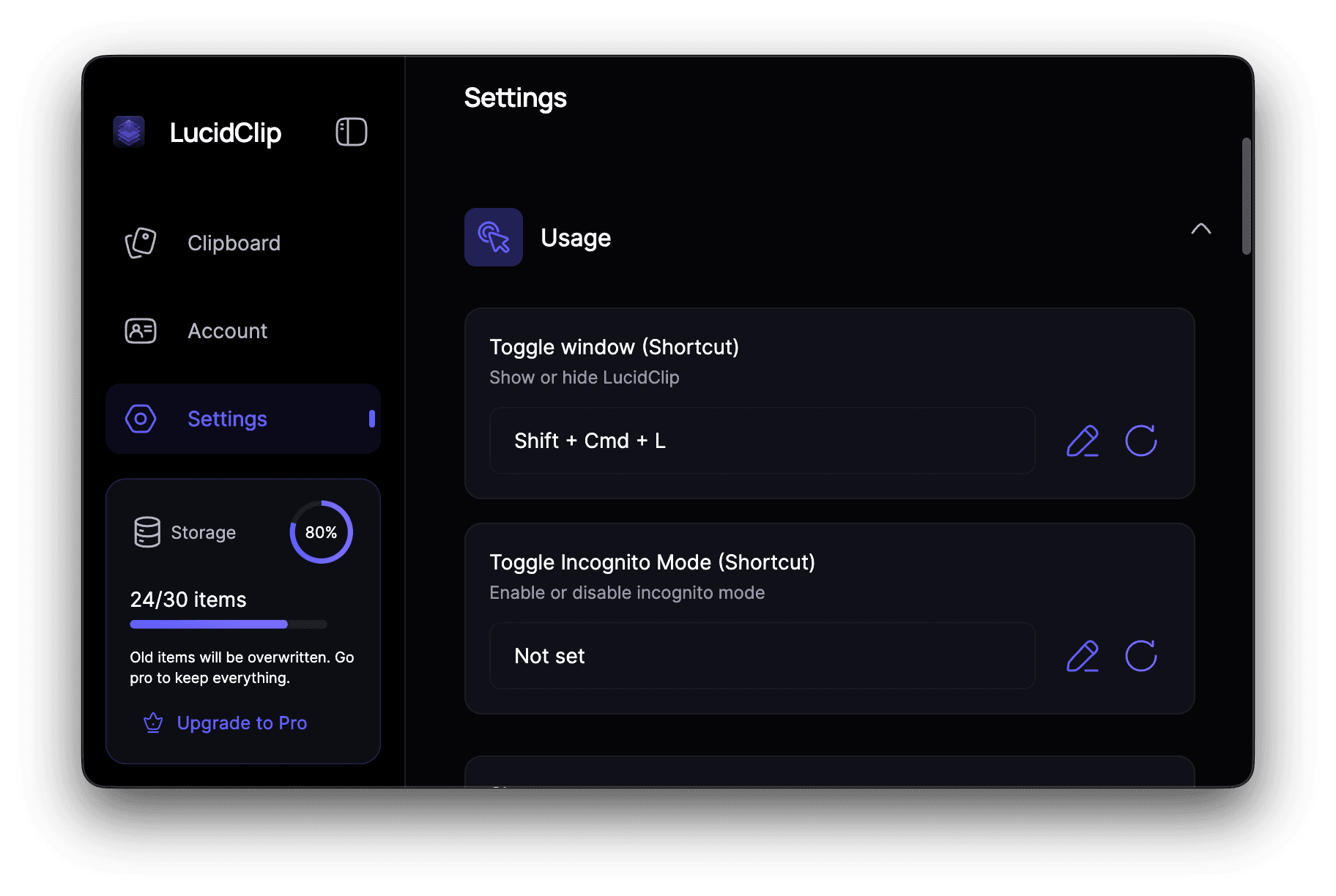 LucidClip screenshot 9
