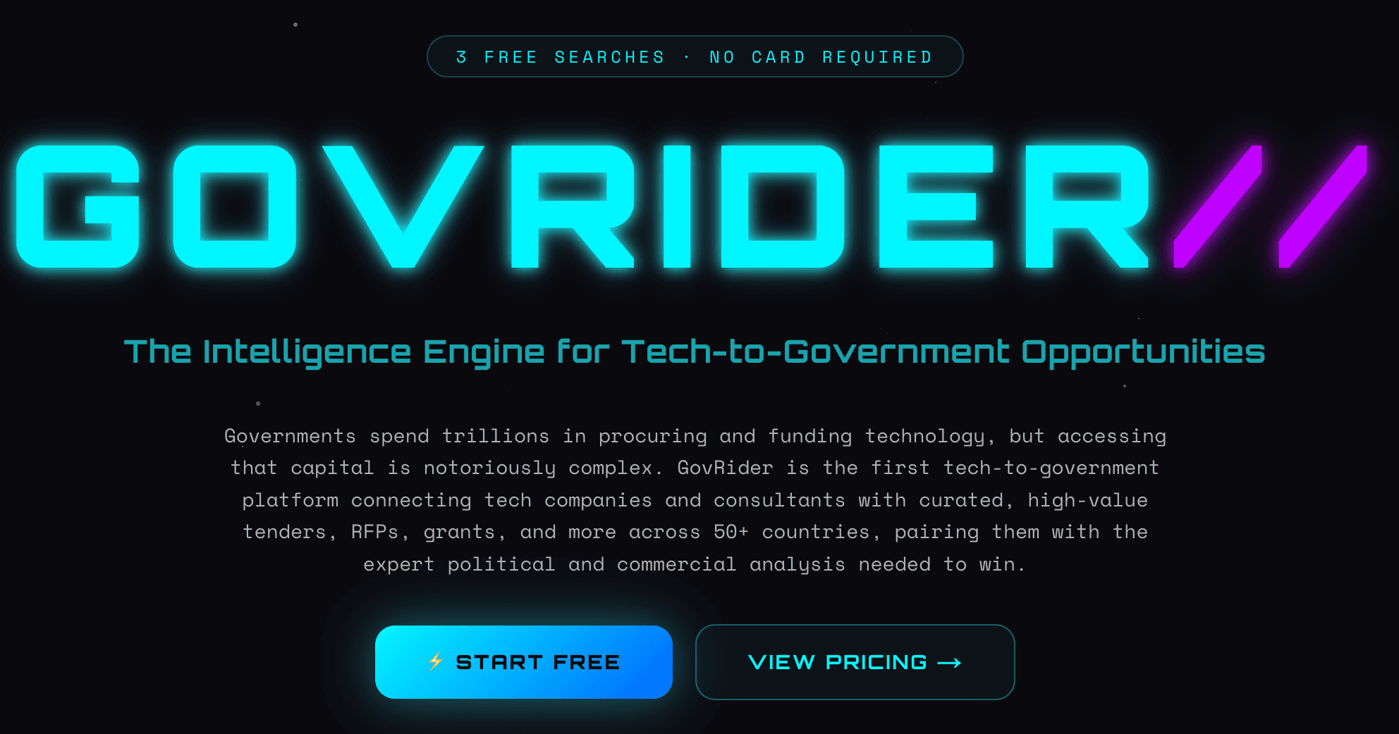 GOVRIDER screenshot 1
