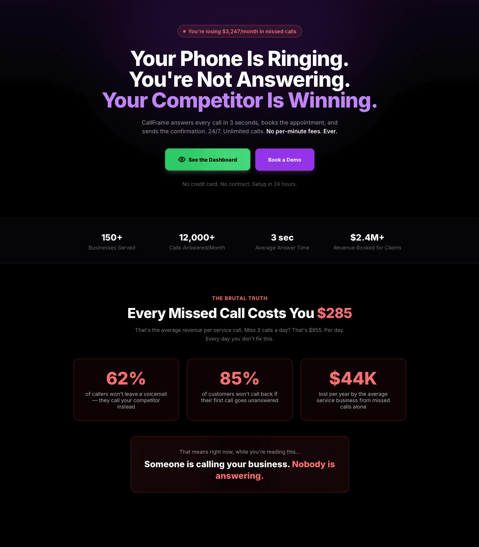 CallFrame screenshot 1