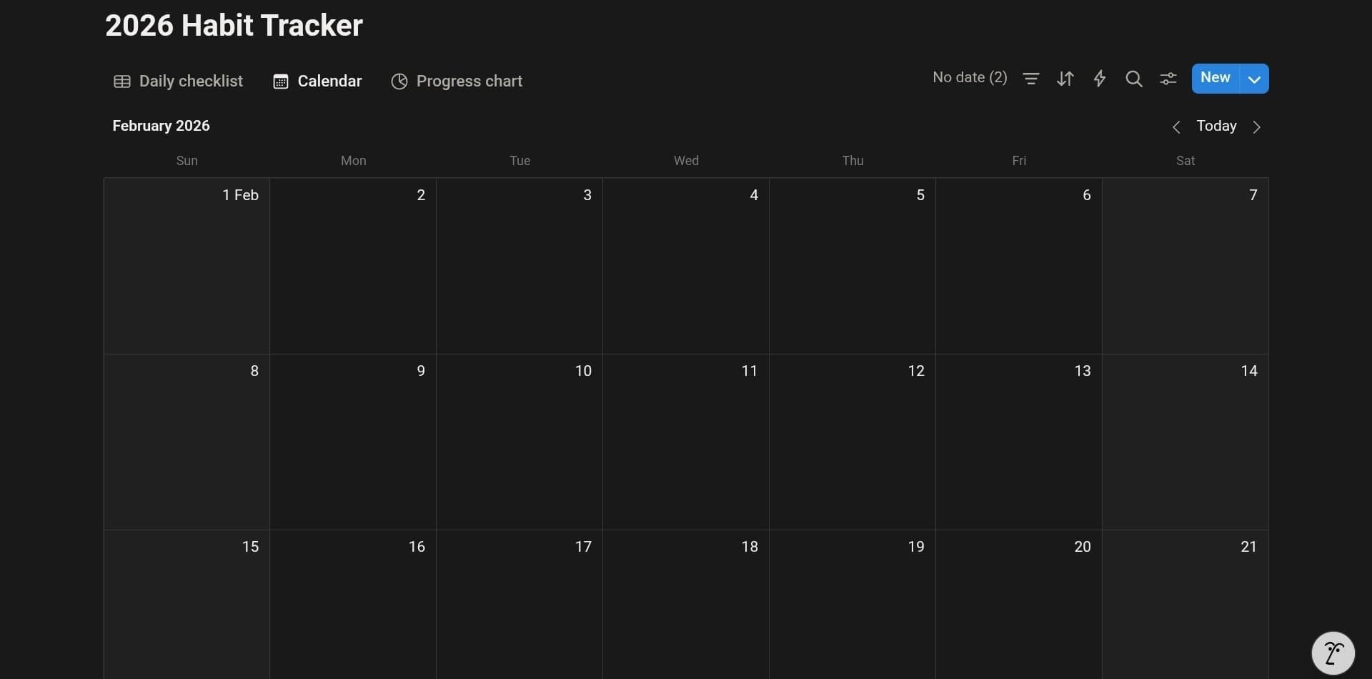 Daily Habit Tracker & Success Dashboard screenshot 2