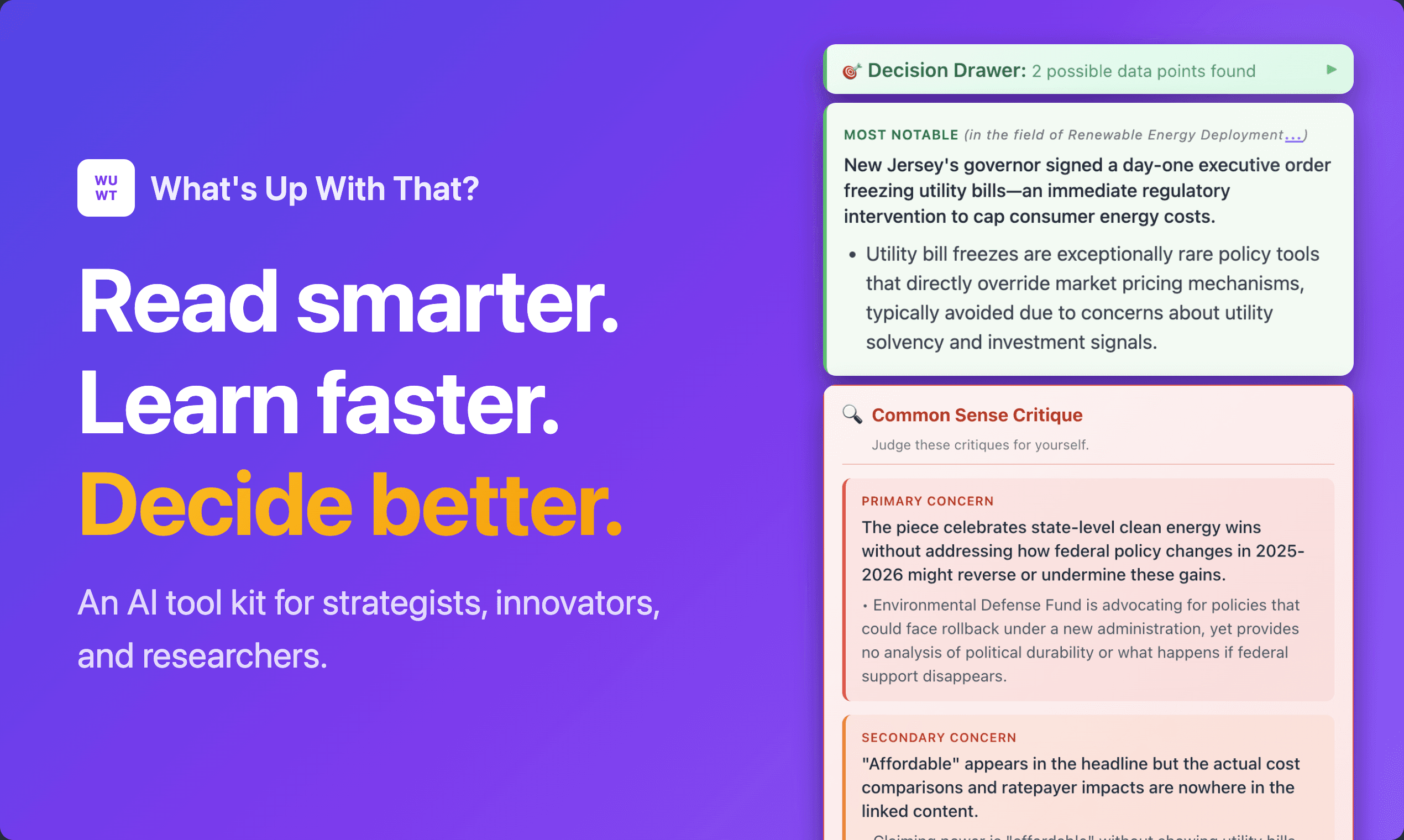 What's Up With That screenshot 2