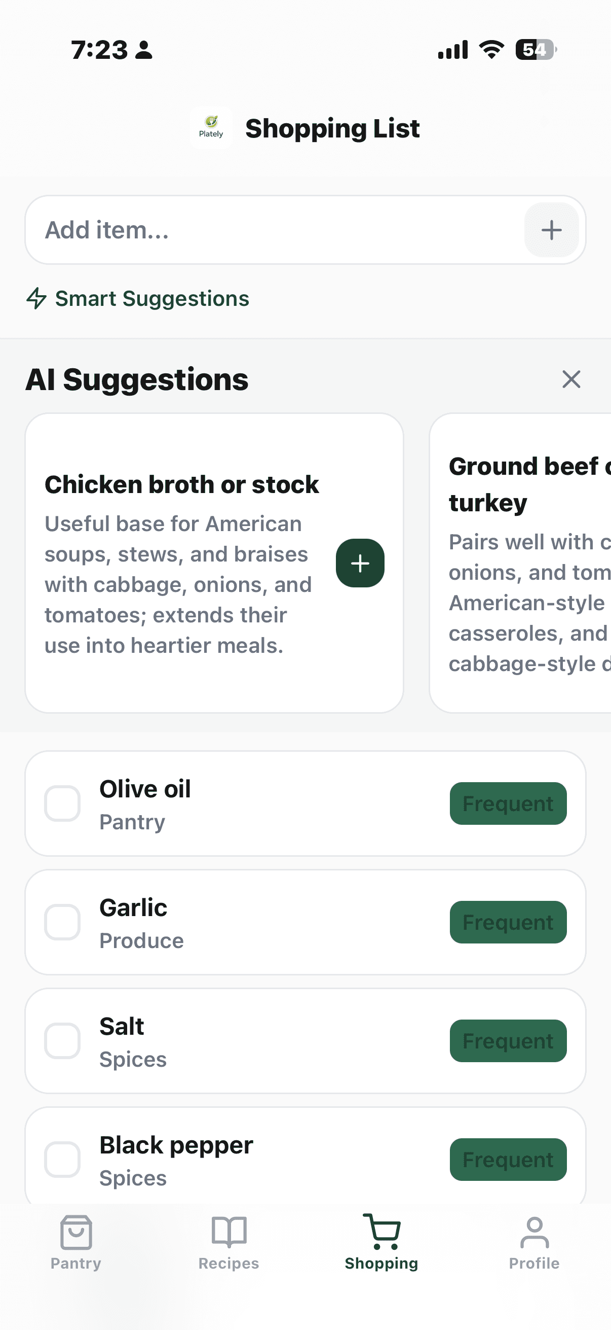Plate-ly screenshot 2