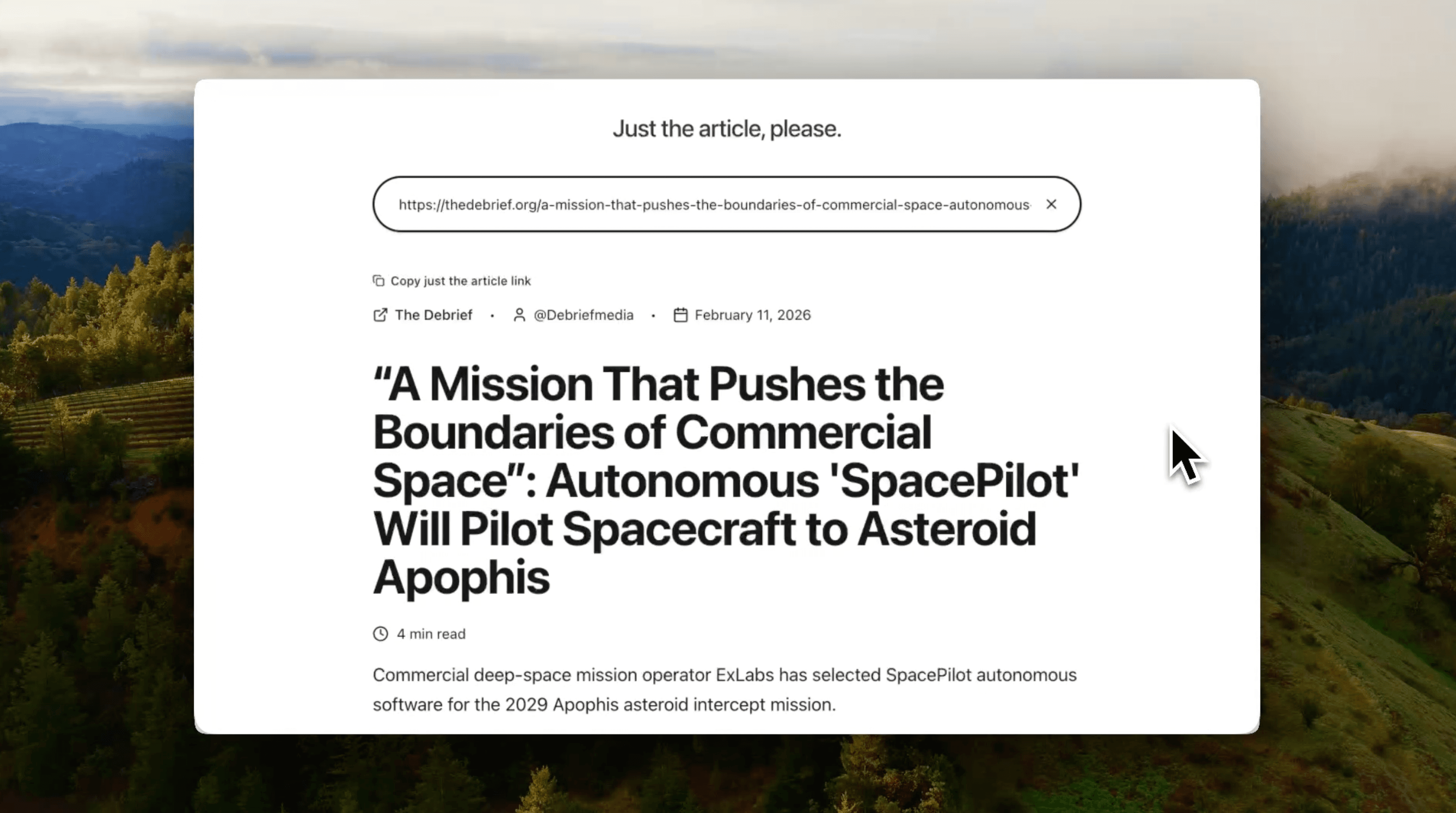 Just The Article Please screenshot 5