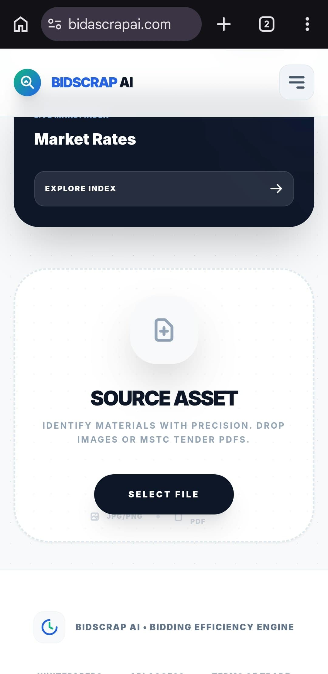 BidScrapAi screenshot 2