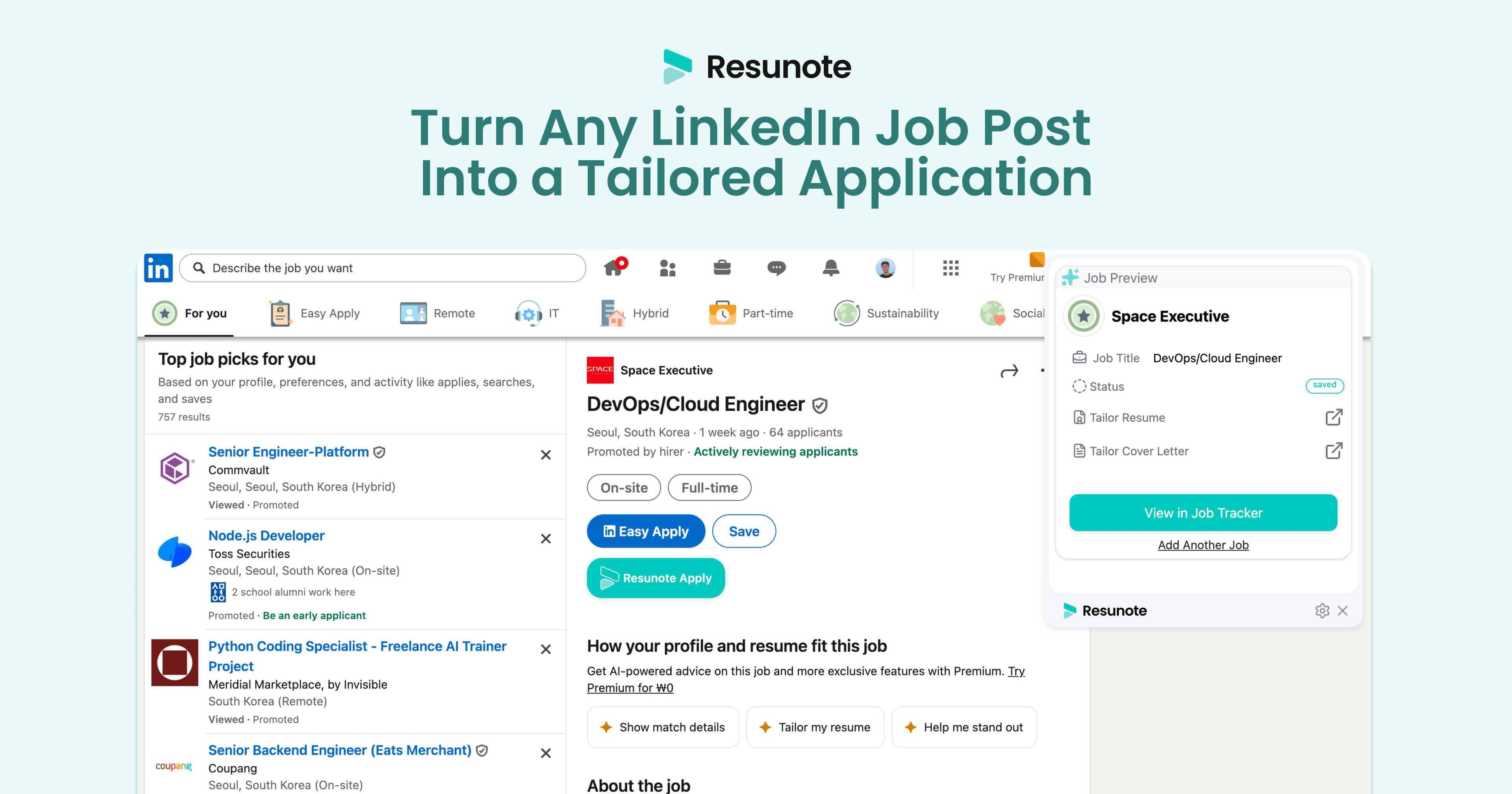 Resunote screenshot 2