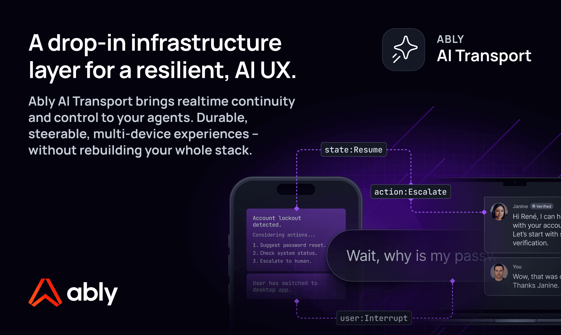 Ably AI Transport screenshot 1