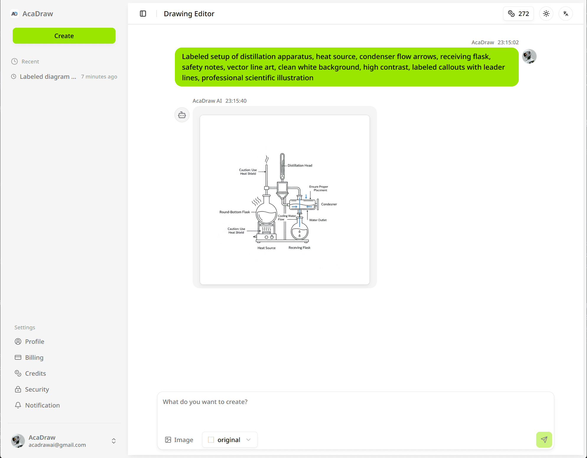 AcaDraw - AI Science Drawing Tool screenshot 3