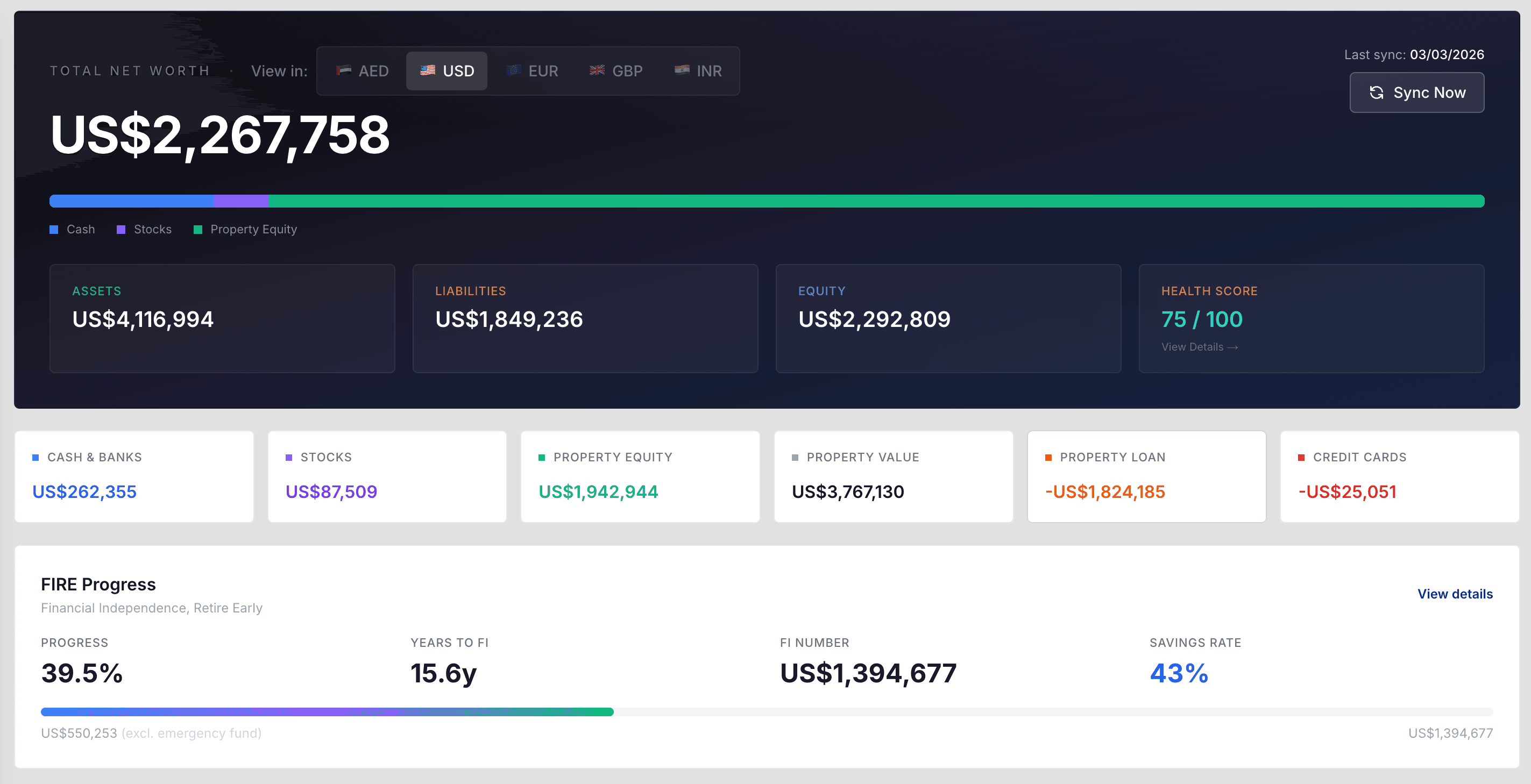 PathToFIRE screenshot 1