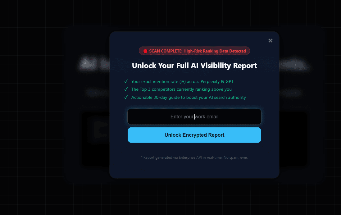 AI Visibility Scanner screenshot 1