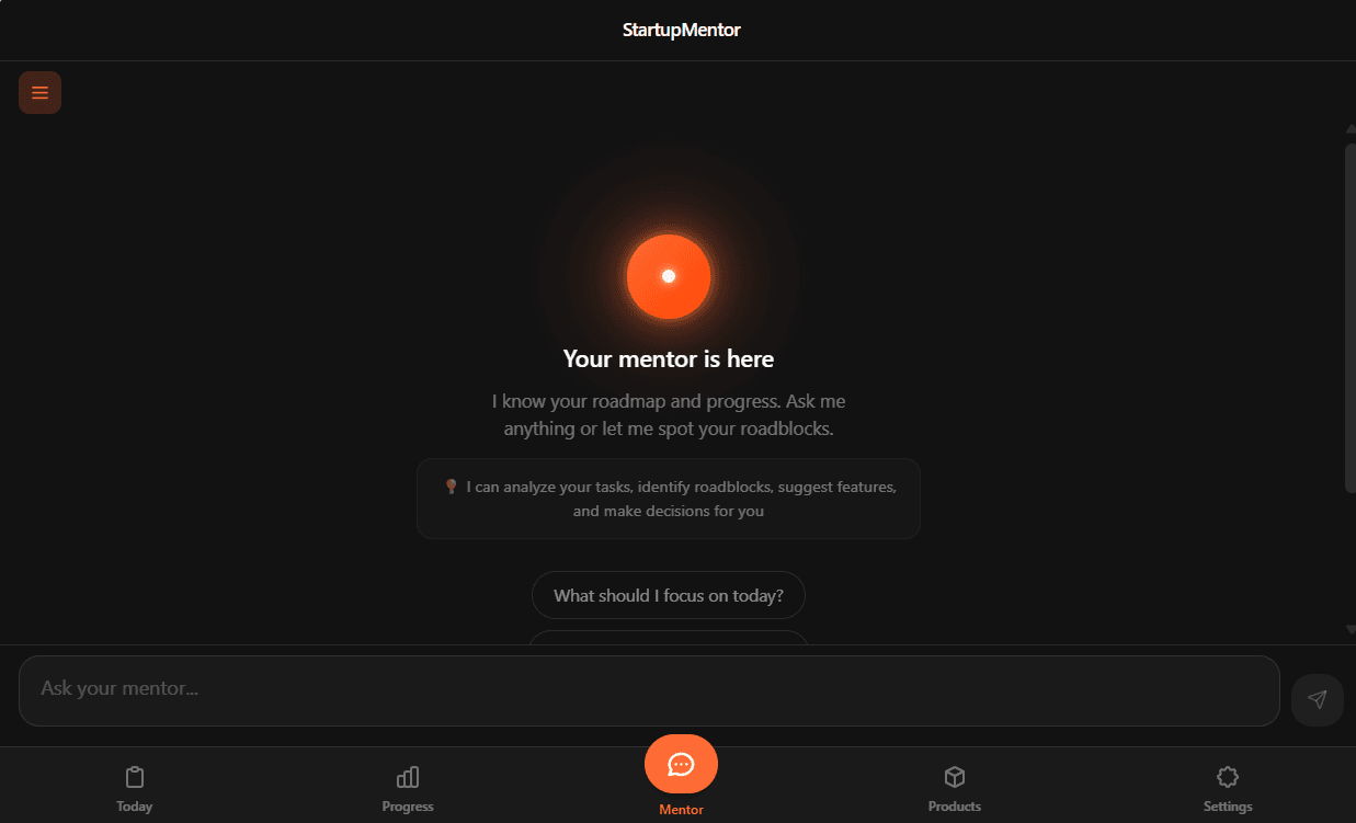 StartupMentor screenshot 2