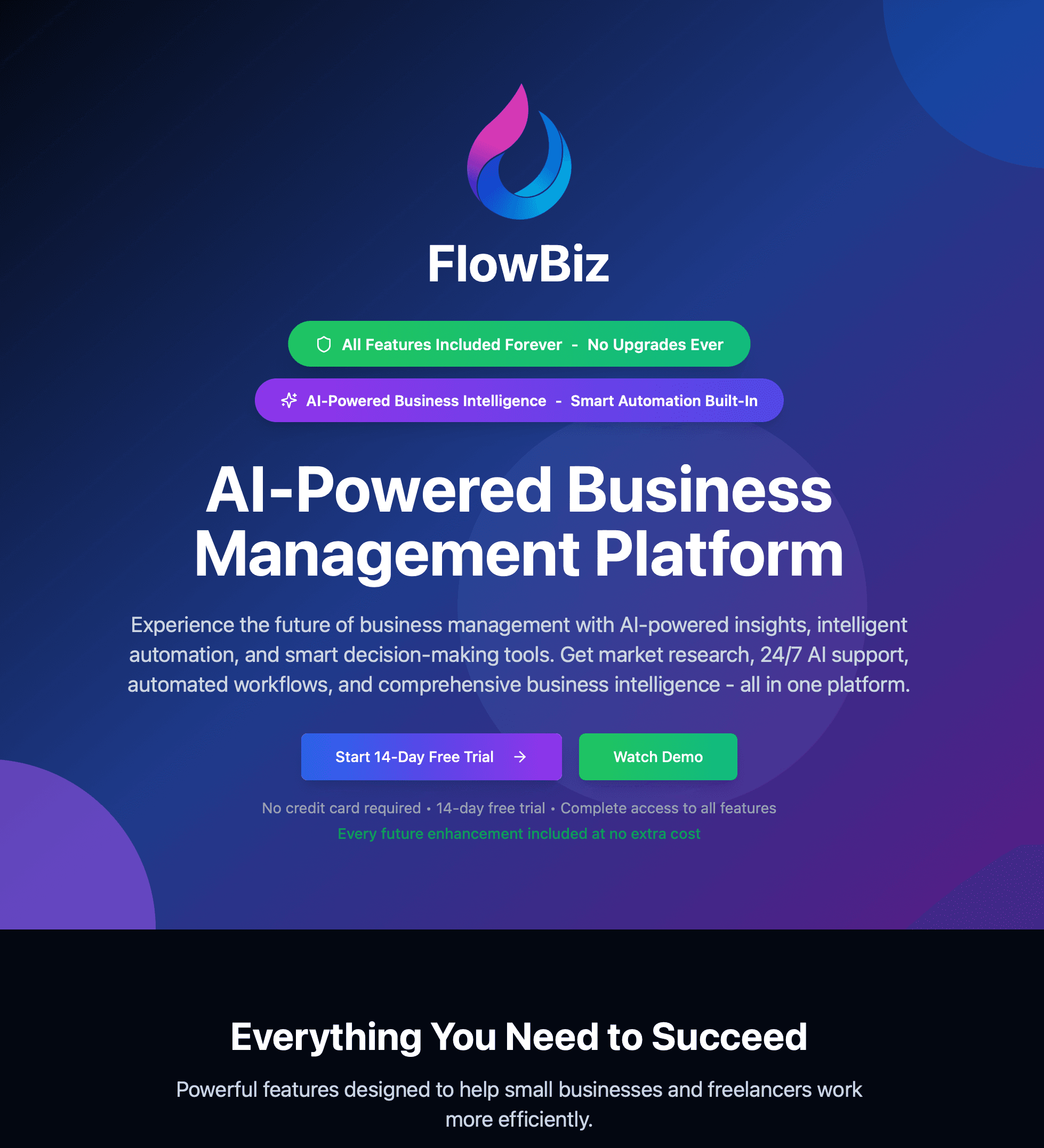 FlowBiz screenshot 2