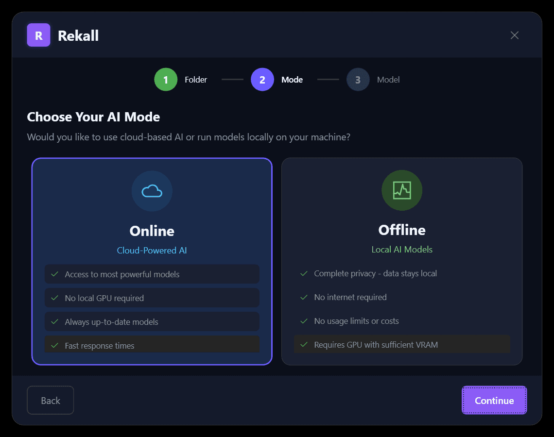 Rekall A.I screenshot 3