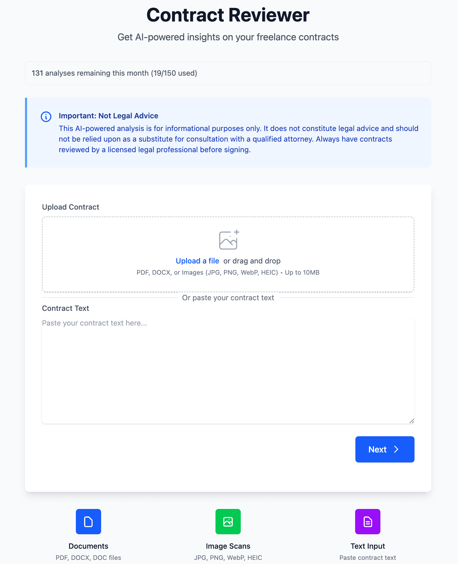 ClausyApp Contact Analysis screenshot 2