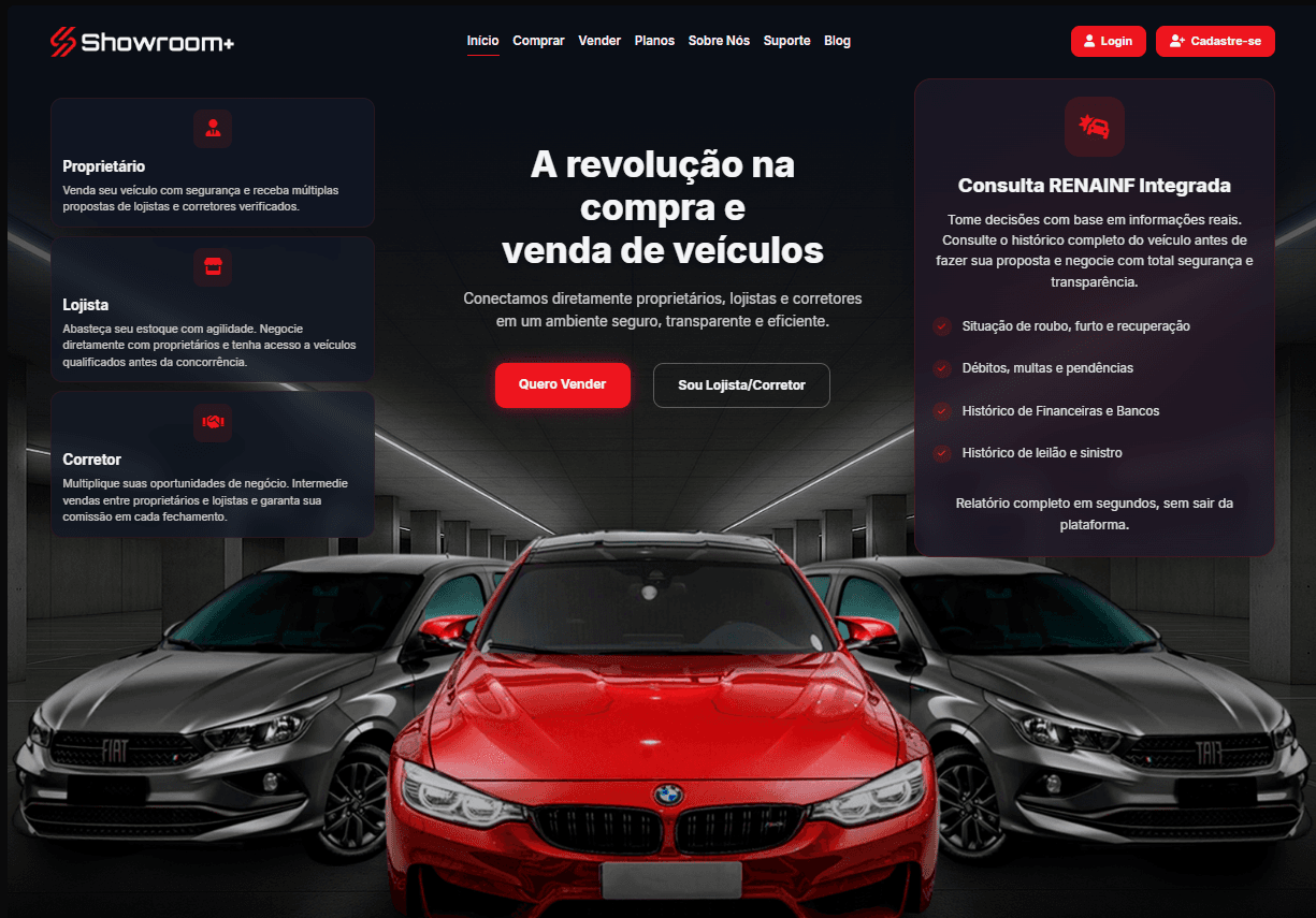 Showroom+ screenshot 1