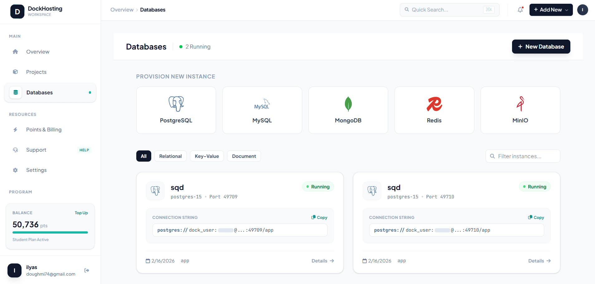 Dock Hosting screenshot 7