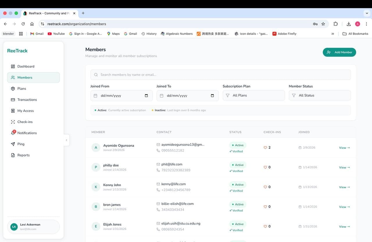 ReeTrack screenshot 5