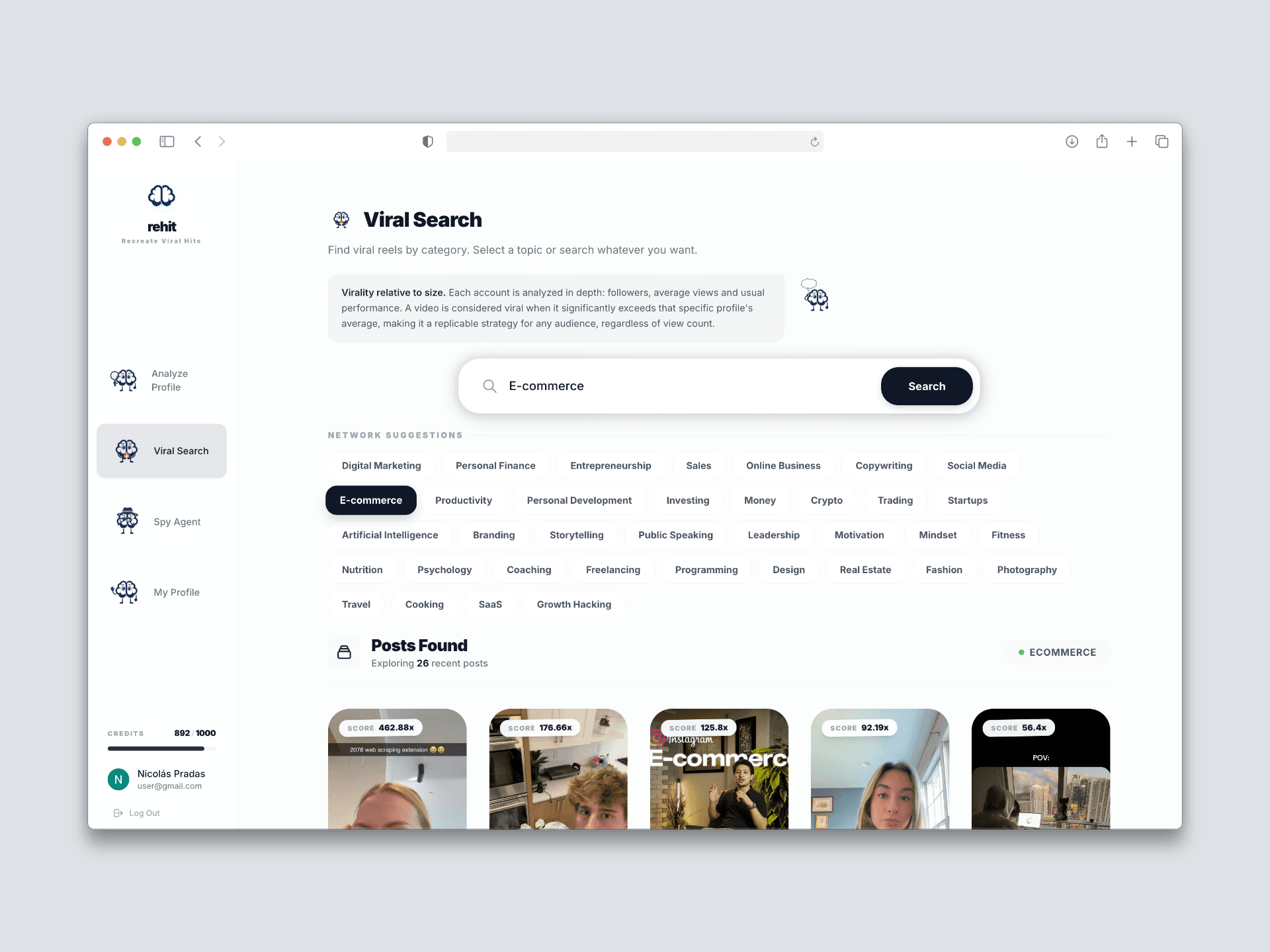 Rehit.ai screenshot 5