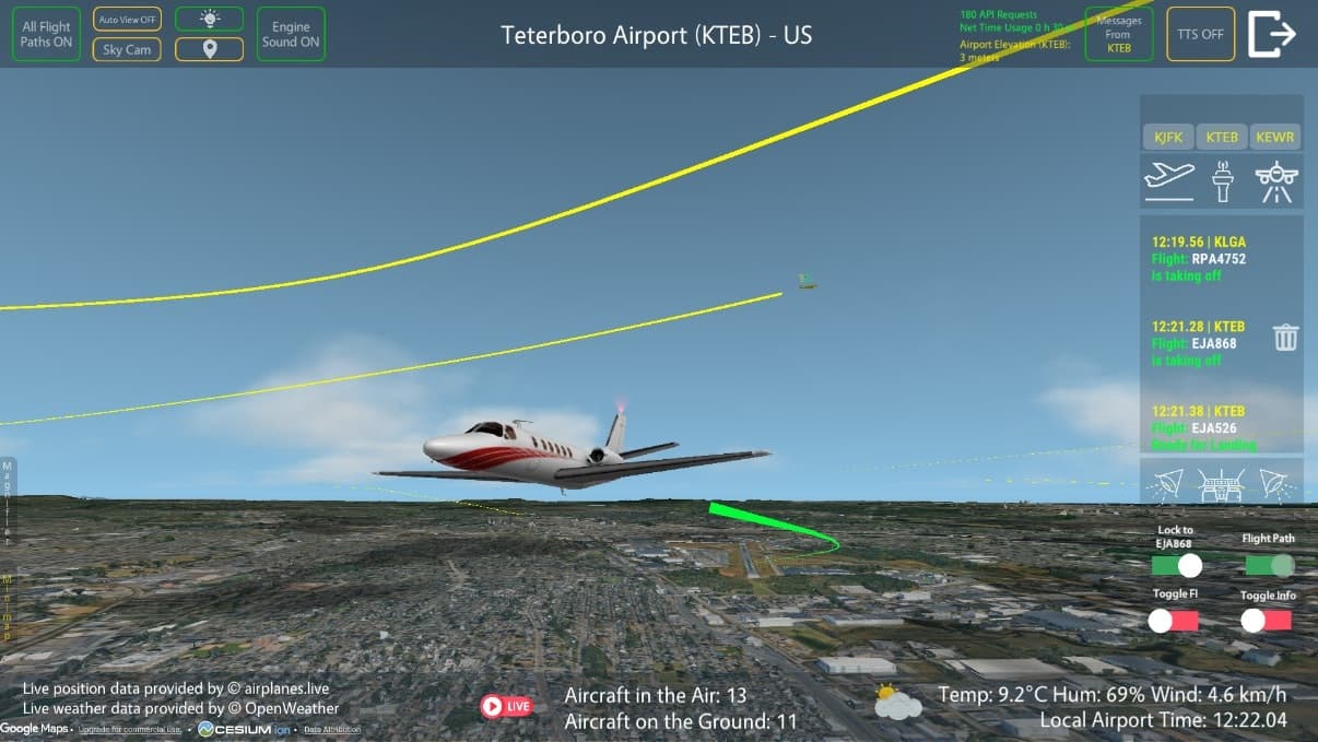 Airport Live Traffic Viewer screenshot 3
