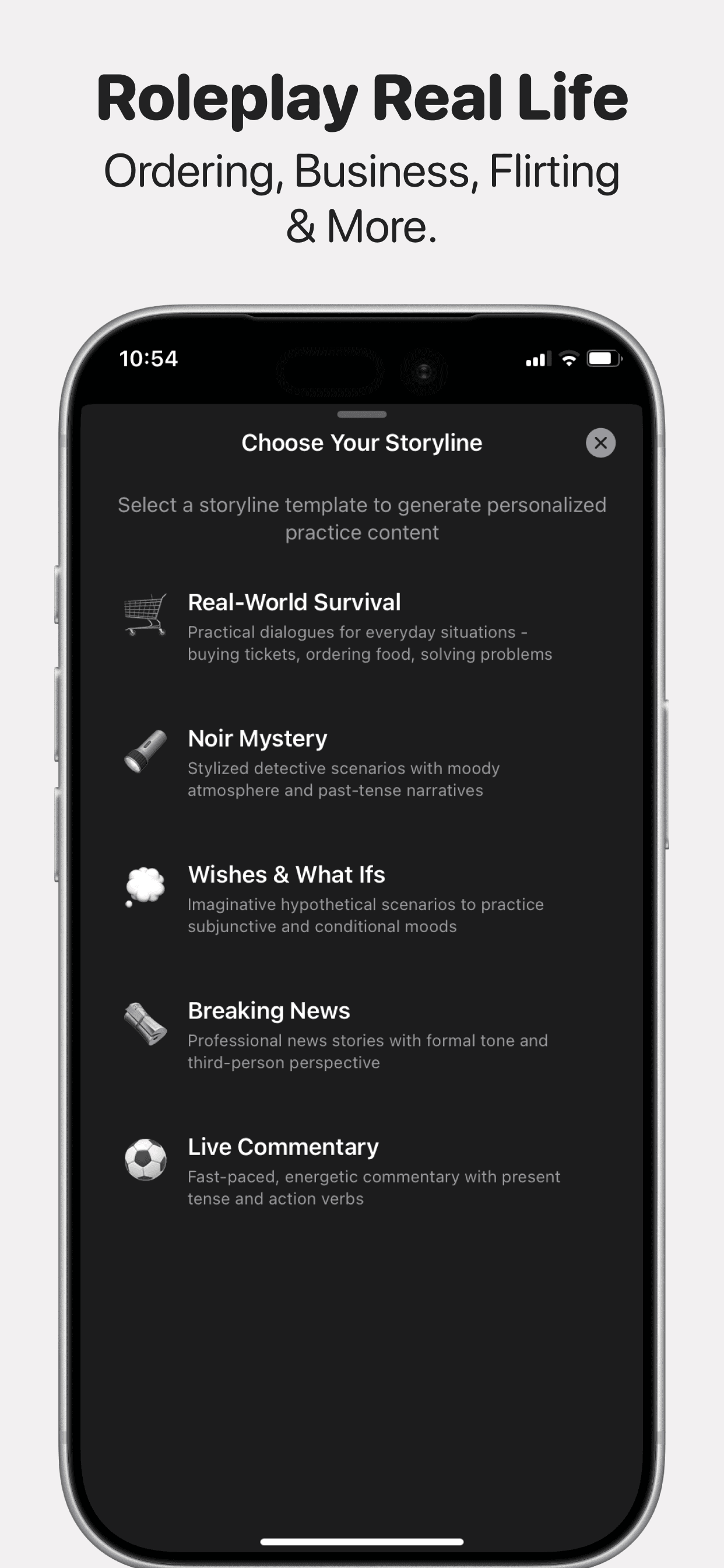 Polyglotty - Break Your Language Plateau screenshot 5