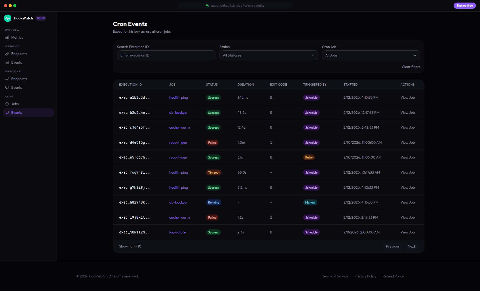 HookWatch screenshot 9