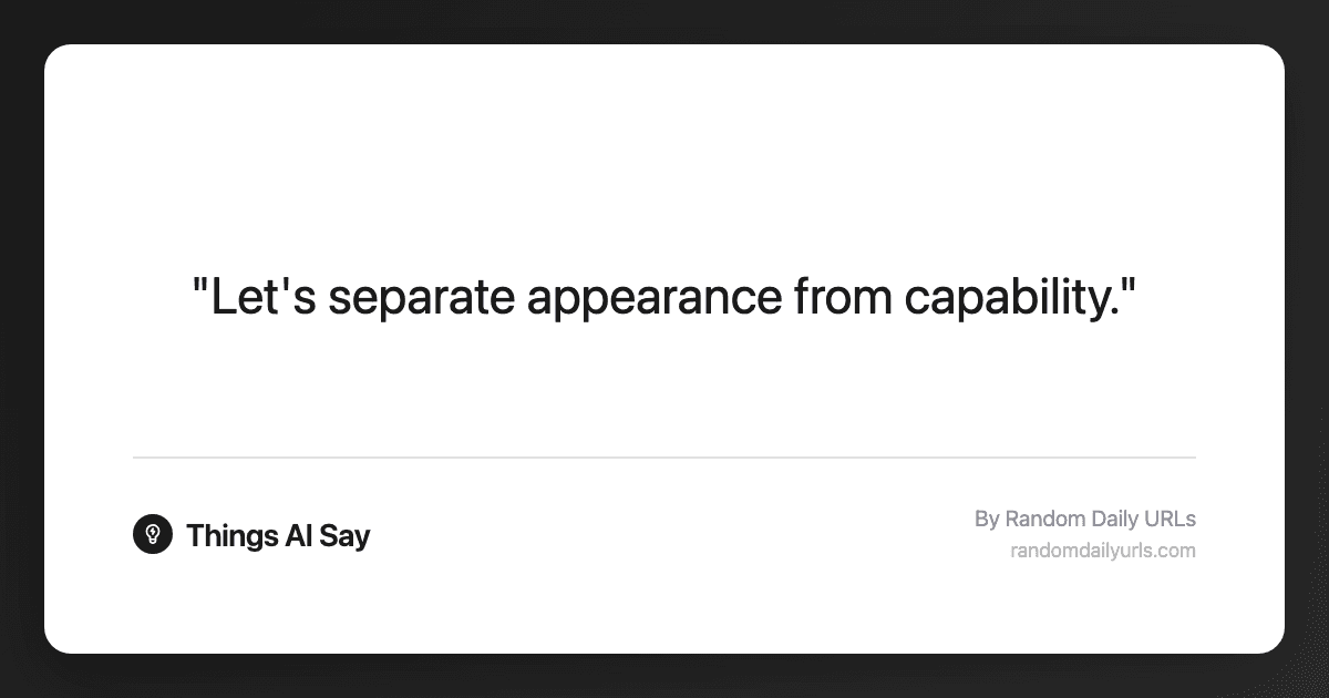 Things AI SAy screenshot 1