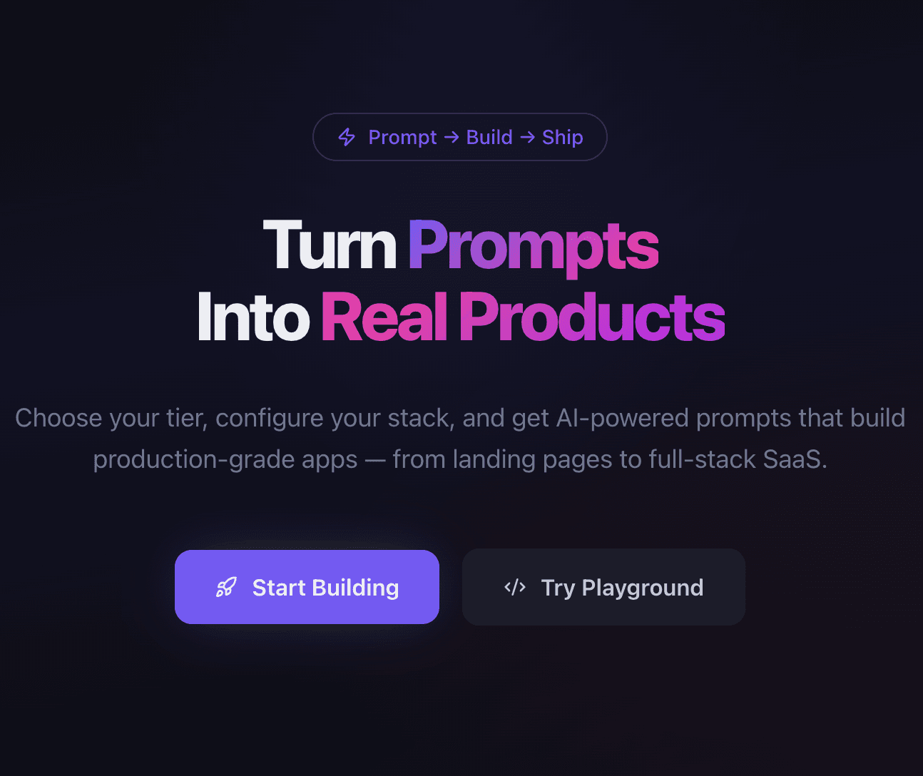 Prompt2Product screenshot 1