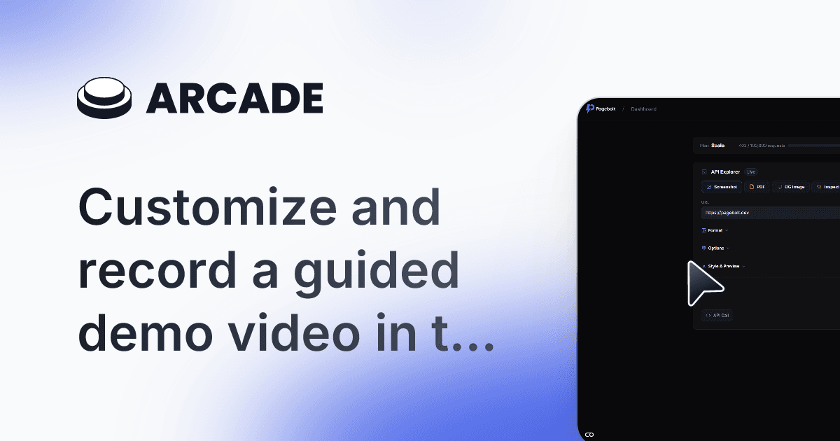 Pagebolt screenshot 1