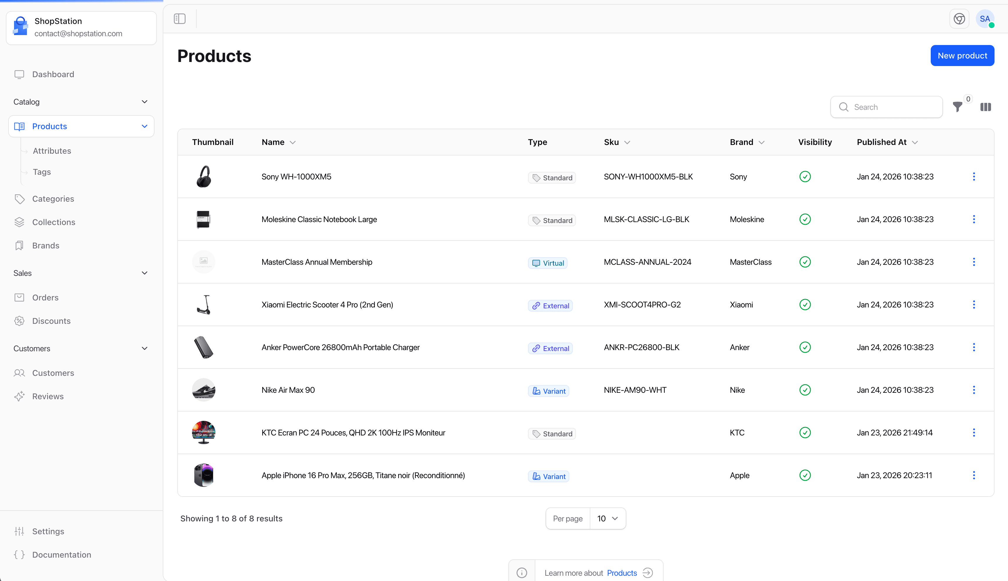 Laravel Shopper screenshot 2