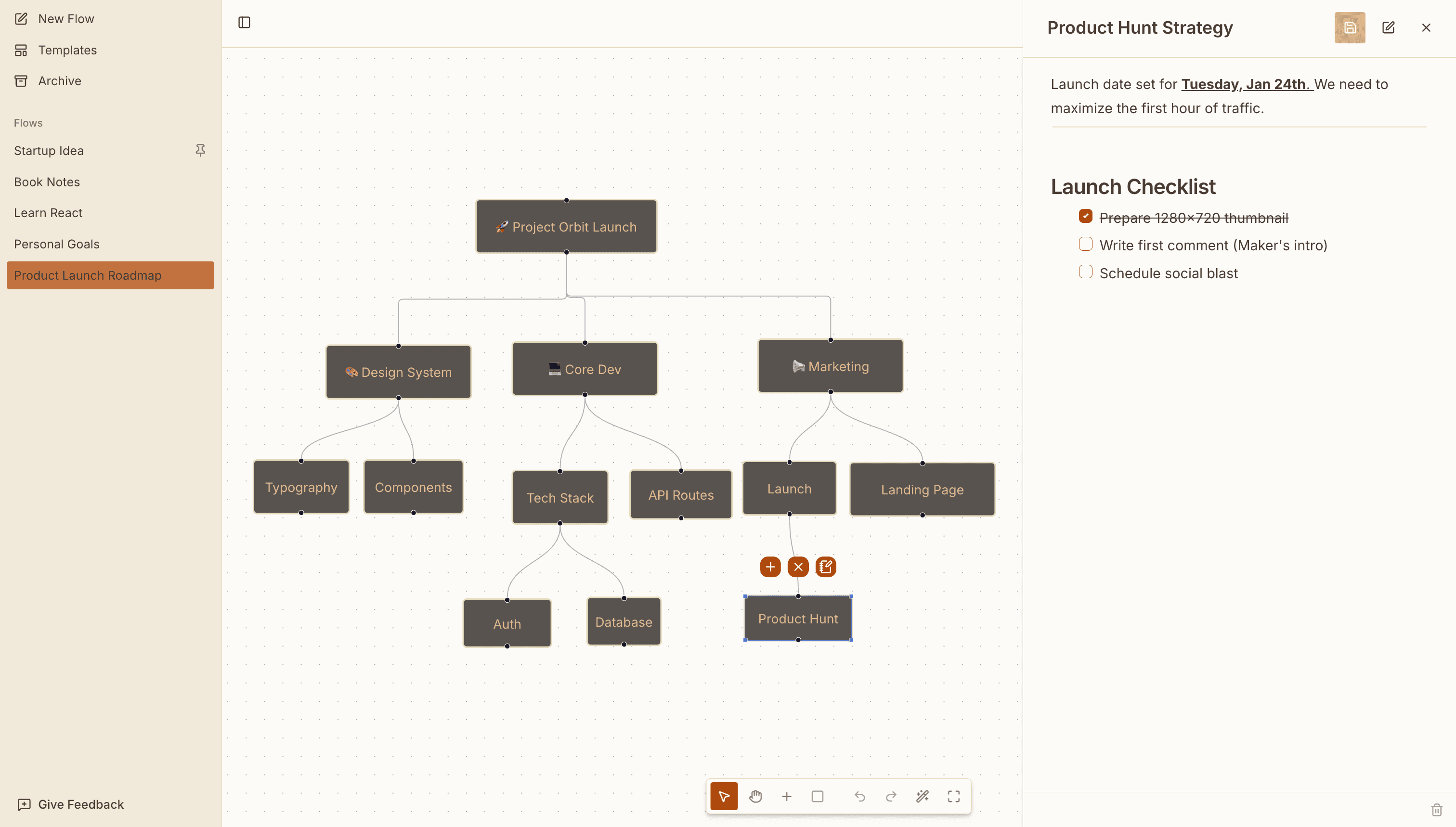 Branchly screenshot 2