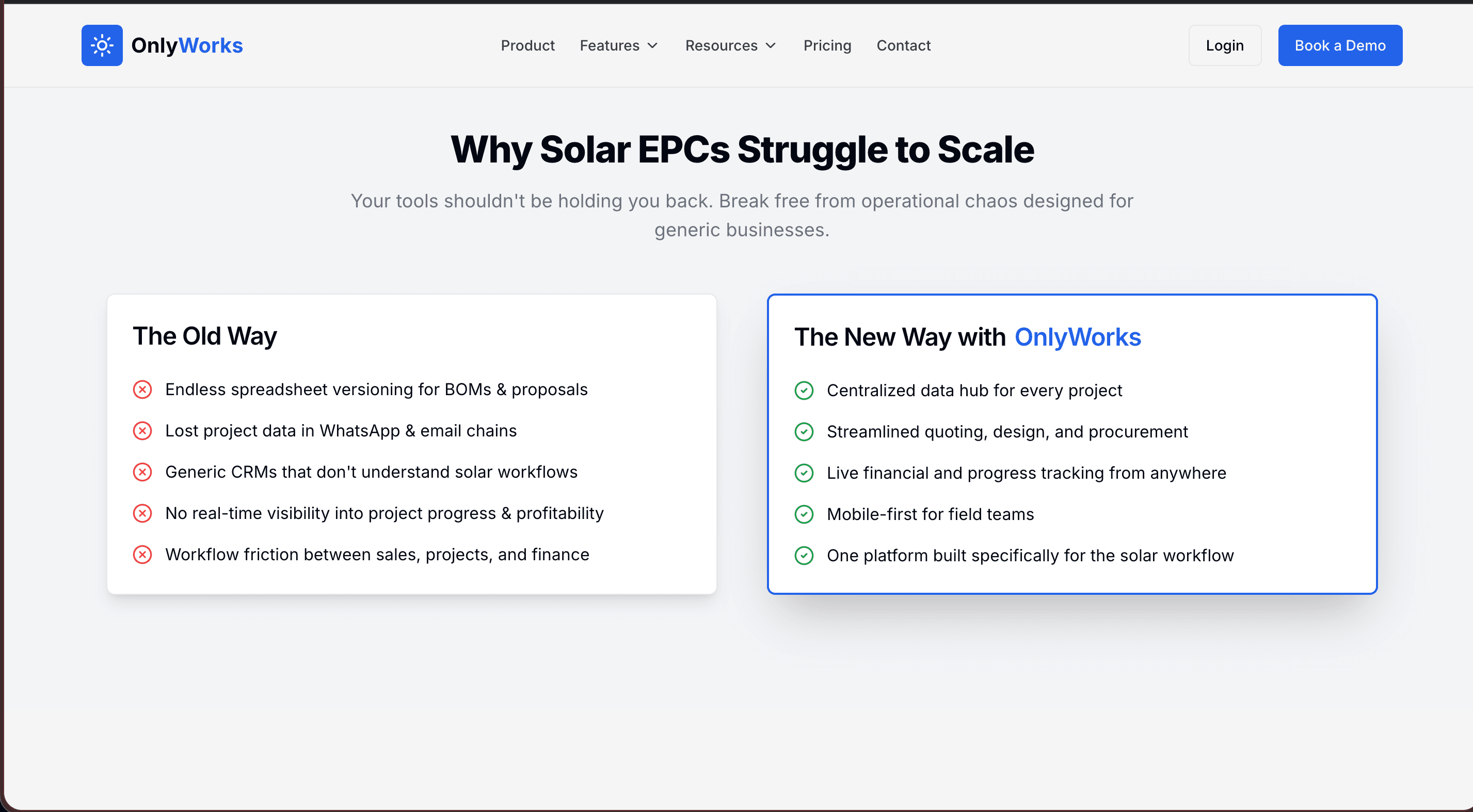 OnlyWorks screenshot 2