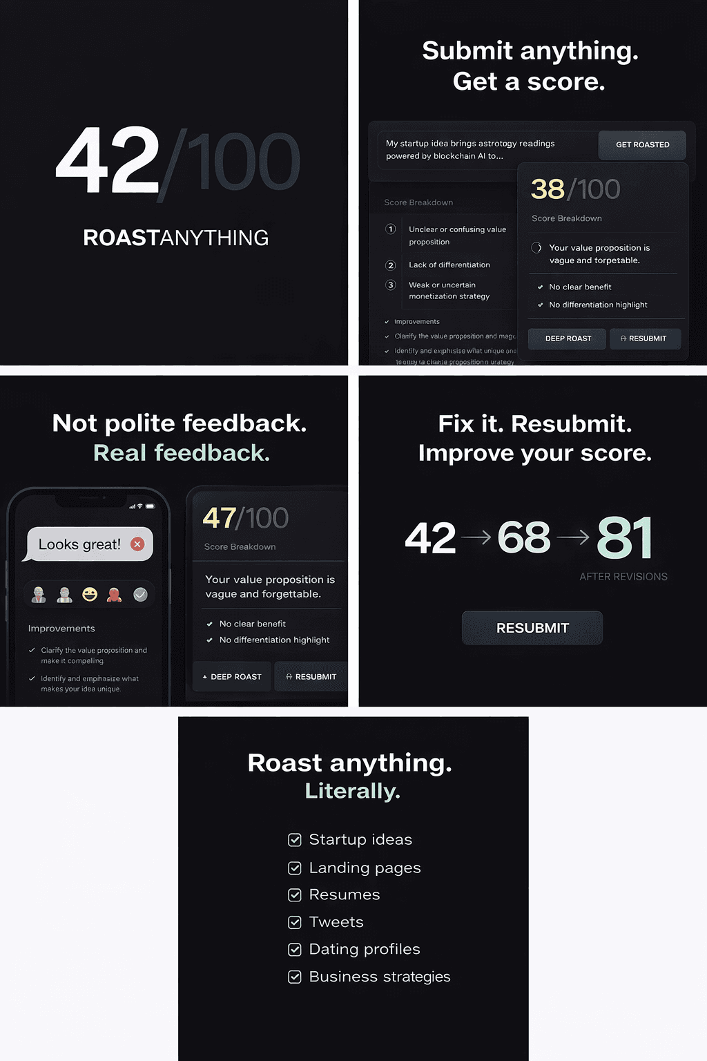 RoastAnything screenshot 1