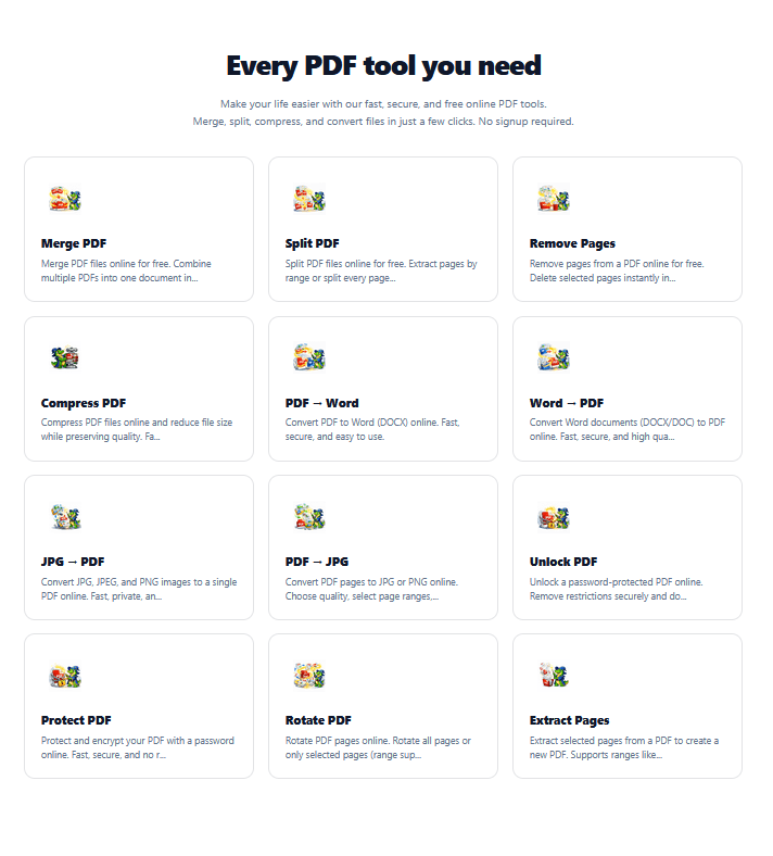 PDFNator screenshot 2