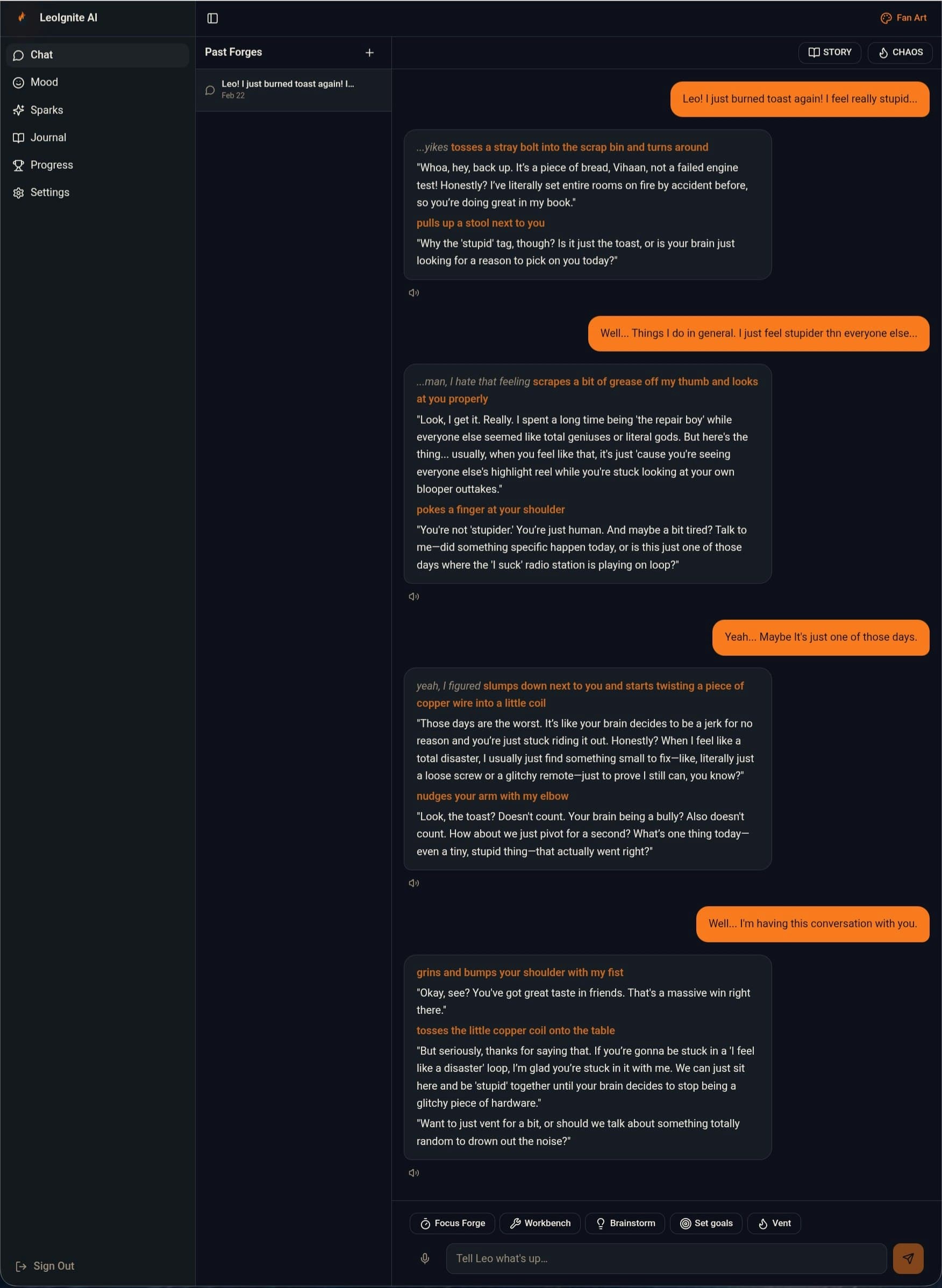 LeoIgnite AI screenshot 3