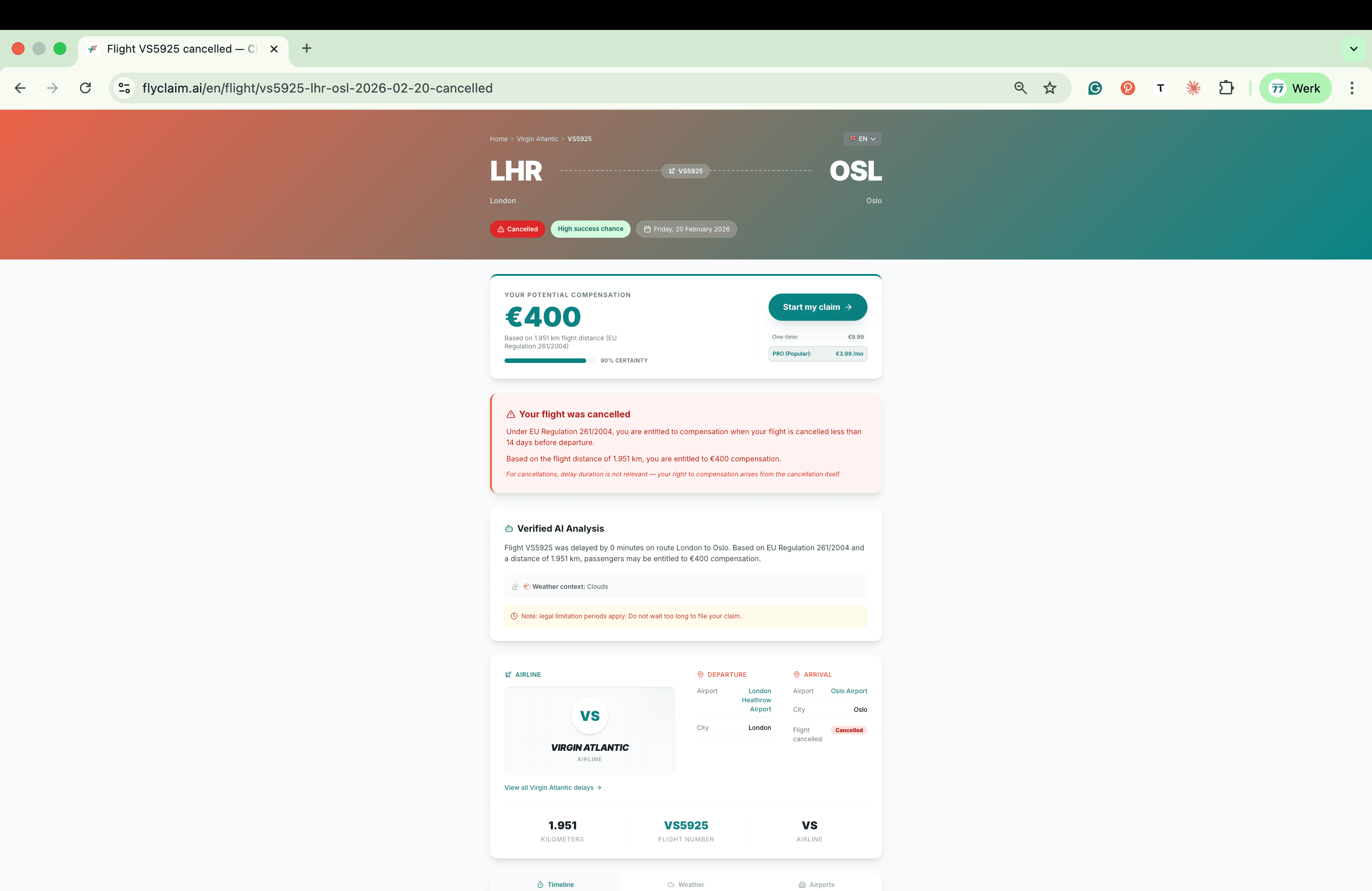 FlyClaim.AI screenshot 4