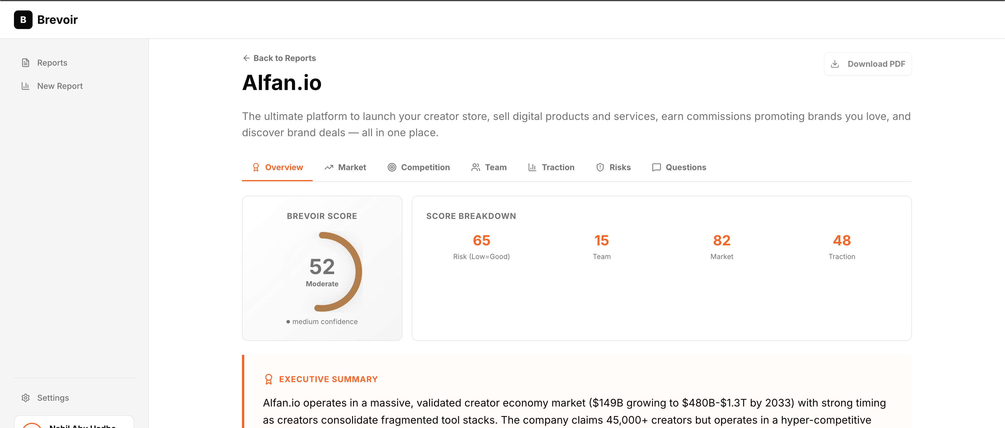 Brevoir screenshot 4