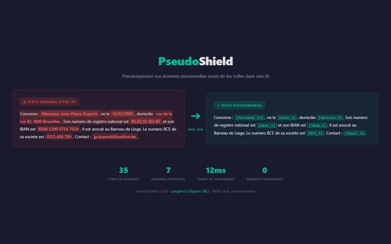 PseudoShield screenshot 1