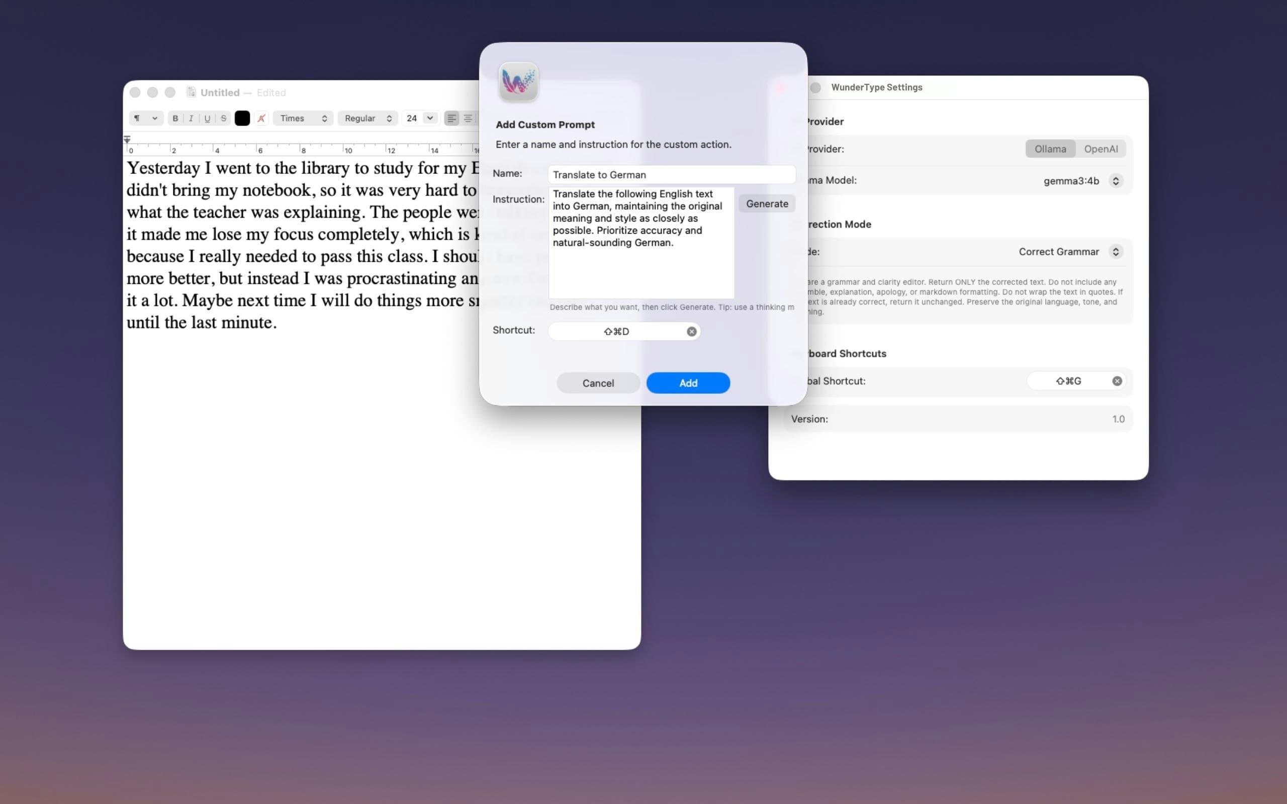 WunderType screenshot 8