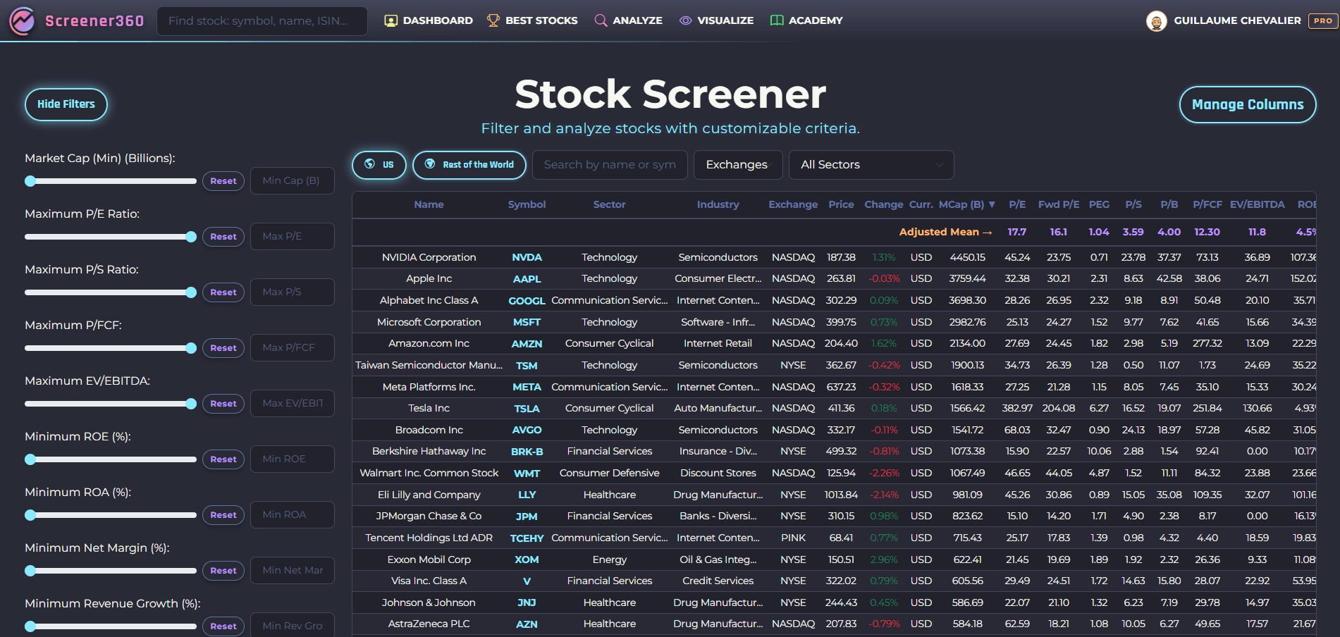 Screener360 screenshot 5