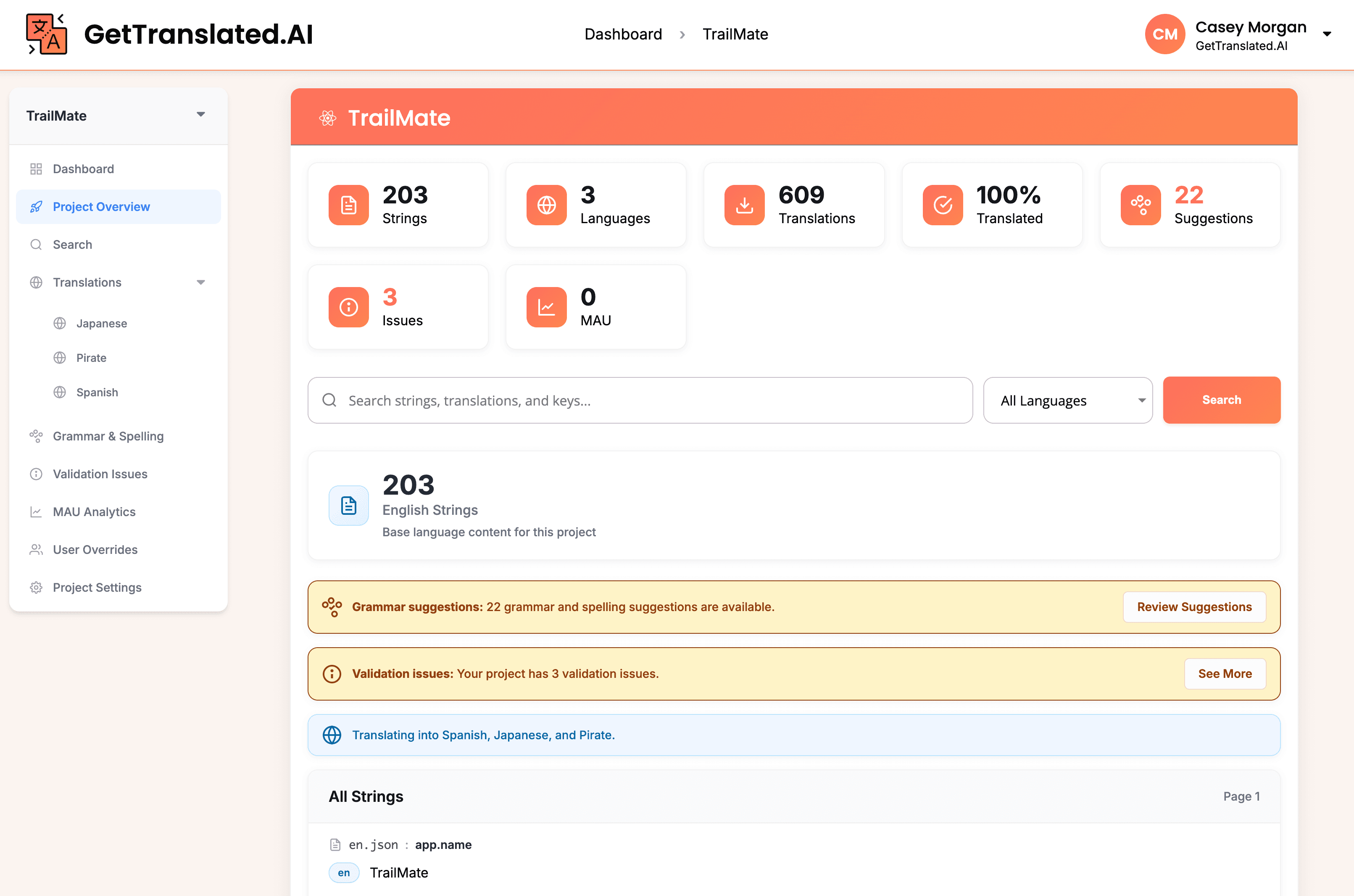 GetTranslated.AI screenshot 2