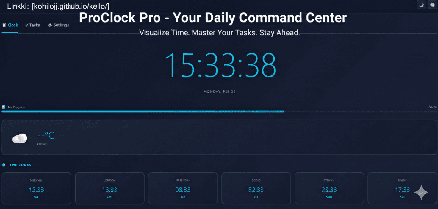 ProClock Pro screenshot 1