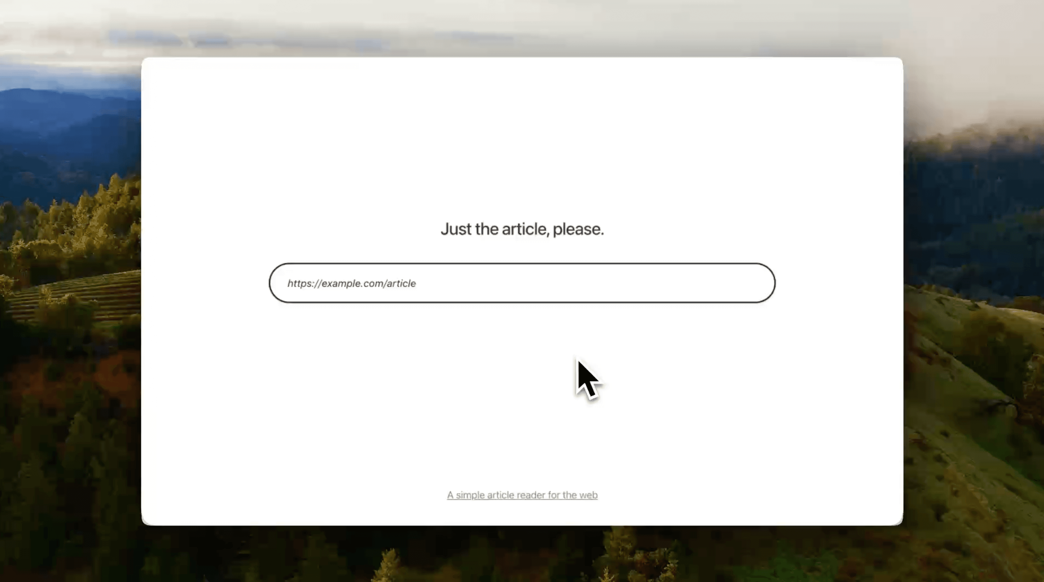 Just The Article Please screenshot 2