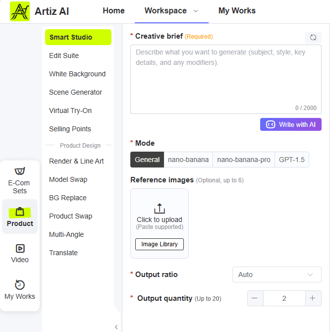 Artiz AI - Product Photos screenshot 3