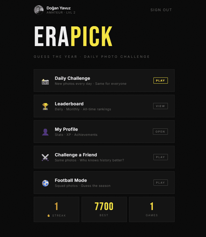 EraPick screenshot 1